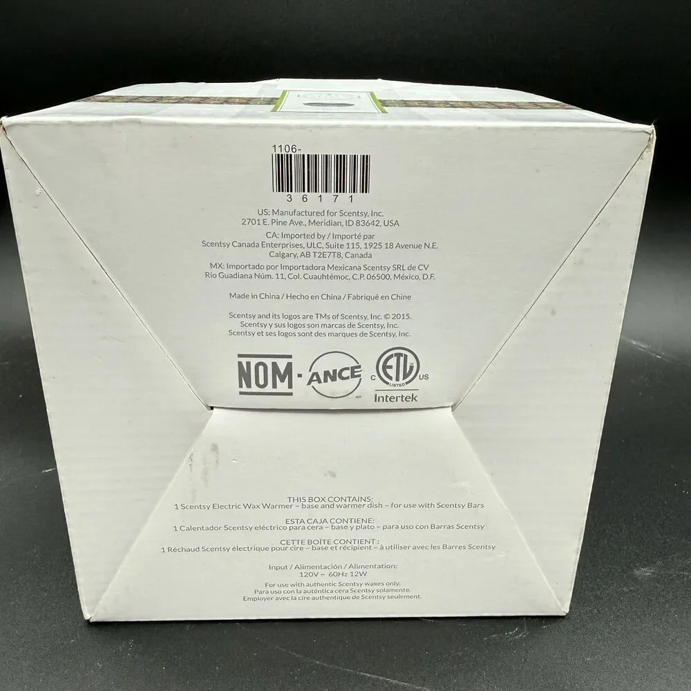 Scentsy ZUNI Element Warmer NEW in Box RETIRED-RARE-DISCONTINUED